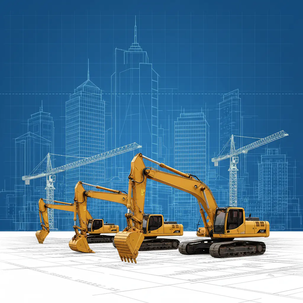 Construction site panorama